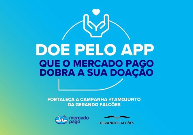 Mercado Pago se une à Gerando Falcões na campanha #TamoJunto 